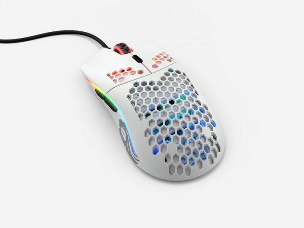 GLORIOUS MYSZ PC RACE MODEL O- GAMING WHITE MATOWA