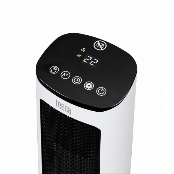 TEESA TERMOWENTYLATOR KOLUMNOWY PTC1KW/2KW KOMINEK