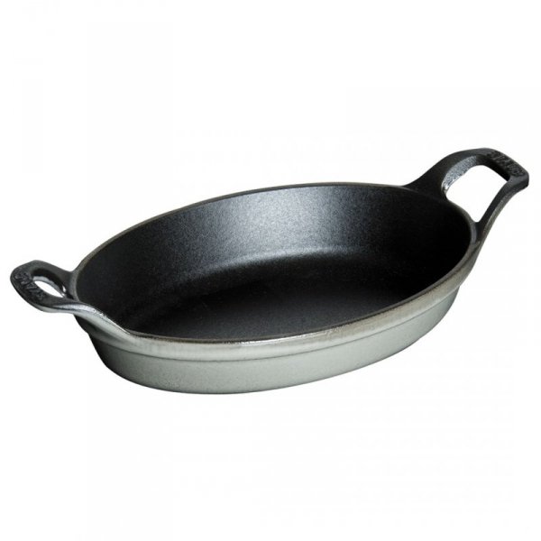 Owalne mini naczynie do pieczenia i zapiekania Staub - 250 ml, Grafitowy