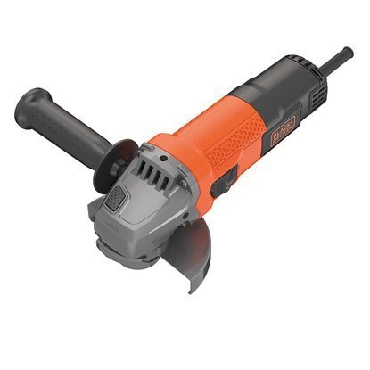 Black & Decker BLACK+DECKER BEG210-Qs Meuleuse d&#039;Angle Poignée 3 Positions, 900 W, Noir, 115 mm