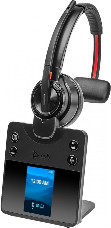 POLY Jednouszny zestaw słuchawkowy Savi 8410 Office DECT 1880–1900 MHz