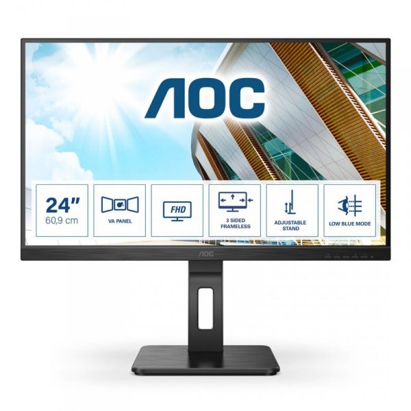 MONITOR AOC LED 23,8&quot; 24P2QM