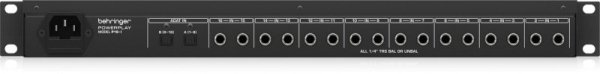Behringer P16-I mikser audio 16 kan. 20 - 20000 Hz Czarny