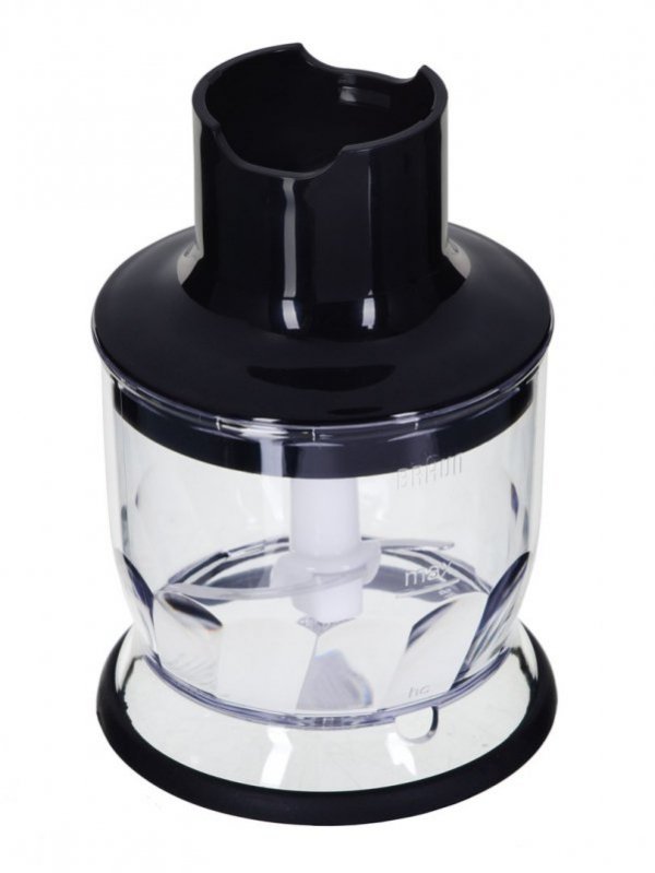 Braun MQ 7087X 1,2 l Blender immersyjny 1000 W Czarny, Stal nierdzewna