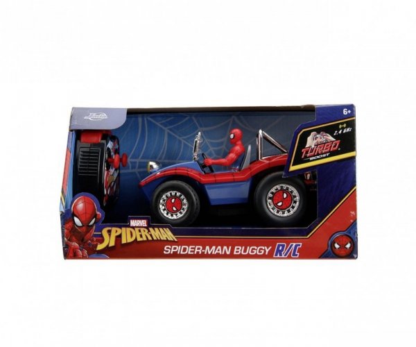 Jada Toys Marvel Spider-Man RC Buggy 1:24 zdalnie sterowany model Silnik elektryczny 1:16