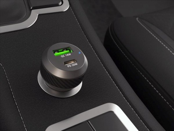 NATEC ŁADOWARKA SAMOCHODOWA CONEY 2X USB 1X USB-C PD 3.0 84W QC3.0 NUC-1981