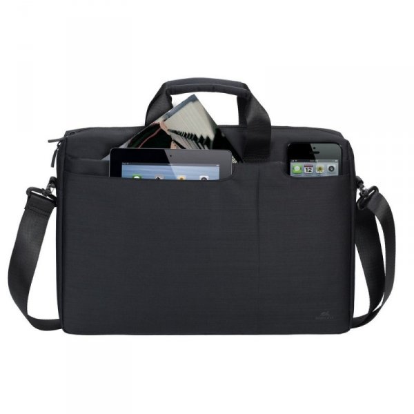 Rivacase Biscayne 39,6 cm (15.6&quot;) Obudowa na messenger Czarny