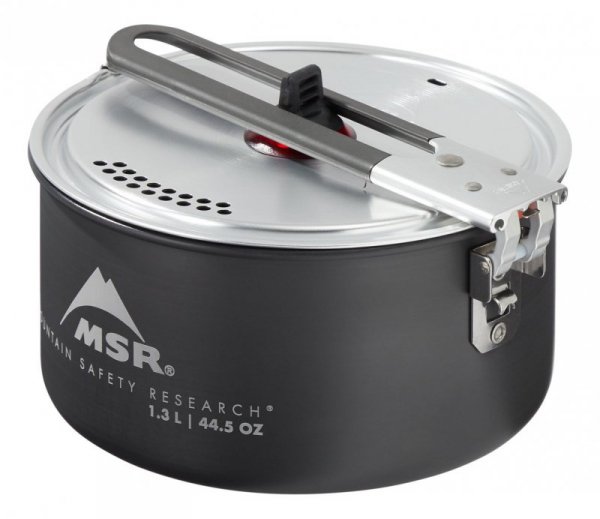 MSR 13230 kampingowy przybór kuchenny Słoiczek 1,3 l Aluminium, Szary