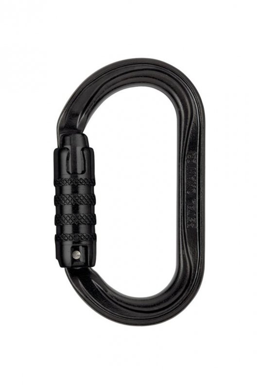 Karabinek oxan triact lock czarny PETZL