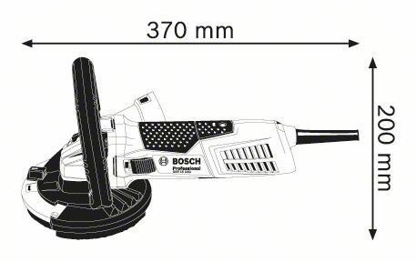 Bosch GBR 15 CAG 9300 RPM Czarny, Niebieski 1500 W