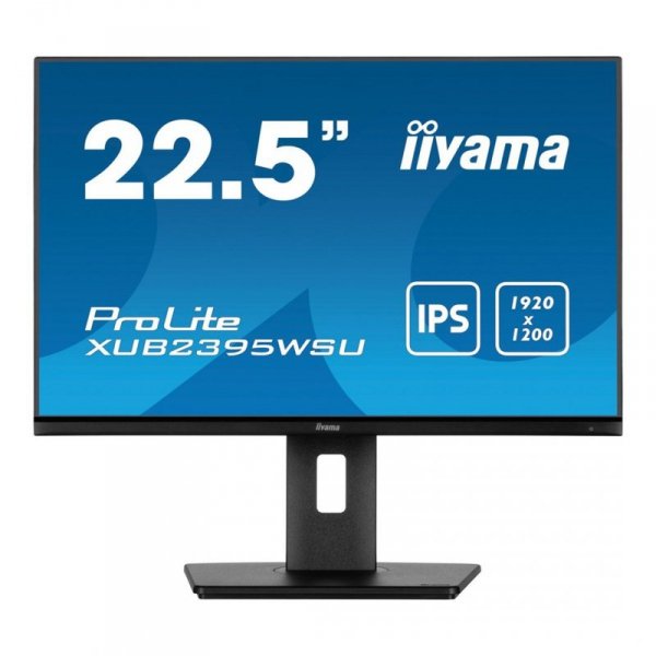 iiyama ProLite XUB2395WSU-B5 monitor komputerowy 57,1 cm (22.5&quot;) 1920 x 1200 px WUXGA LCD Czarny