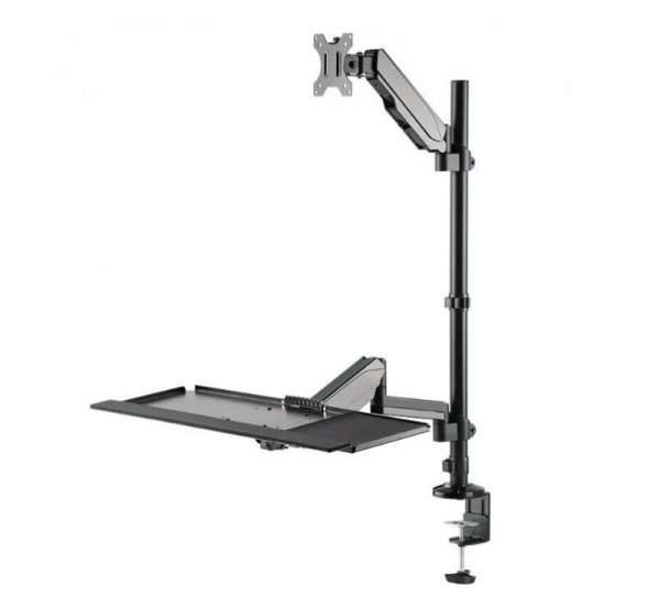 Neomounts DS90-325BL1 uchwyt / stojak do monitorów 81,3 cm (32&quot;) Biurko Czarny
