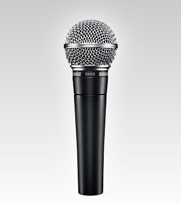 Shure | Mikrofon Wokal Dynamiczny | SM58SE | Ciemnoszary