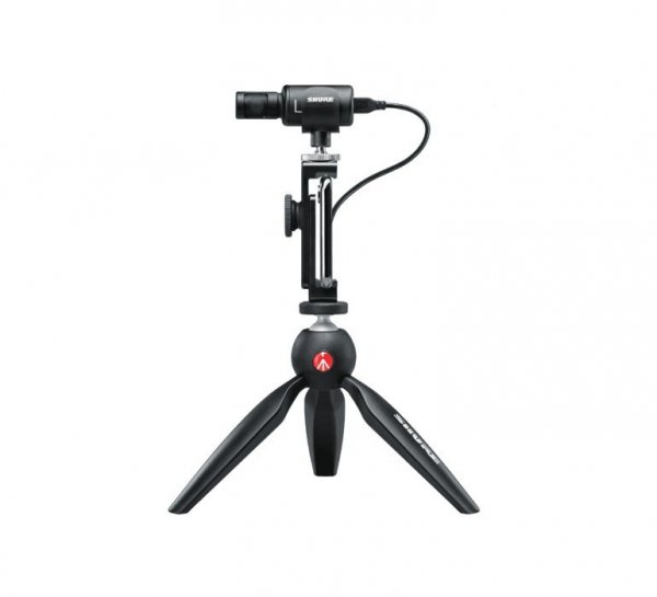 Shure | Mikrofon i zestaw wideo | MV88+DIG-VIDKIT | Czarny