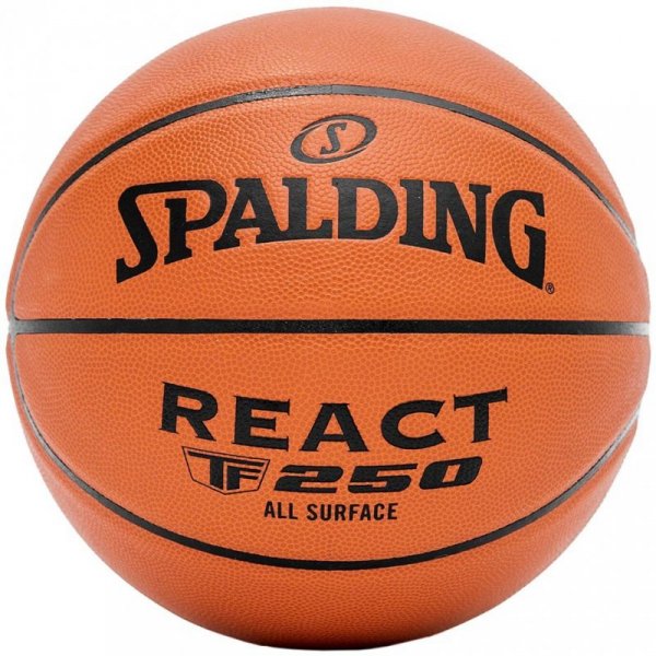 Piłka koszykowa Spalding React TF-250 rozm. 5 brązowa 76803Z 5