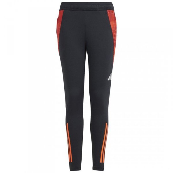 Spodnie dla dzieci adidas Tiro 24 Competition Training czarno-pomarańczowe IS1638 152cm