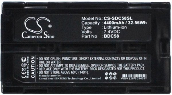 Akumulator do Sokia  BDC-58/70 7,4V4400mAh Li-Ion