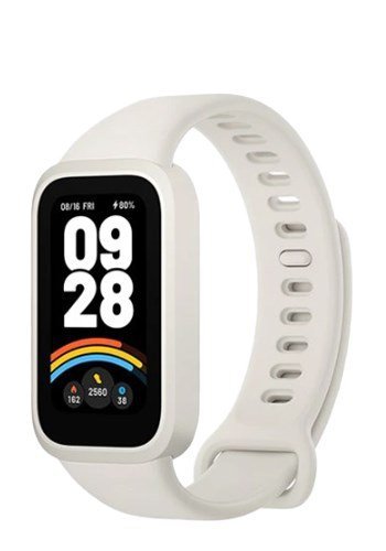 Xiaomi Smart Band 9 Active TFT Opaska do monitorowania aktywności 3,73 cm (1.47&quot;) Beżowy, Biały