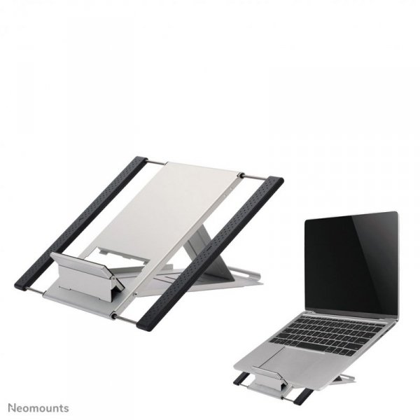 Neomounts NSLS100 stojak na laptop Półka wysięgnikowa na notebooka Srebrny 55,9 cm (22&quot;)