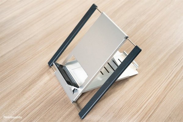 Neomounts NSLS100 stojak na laptop Półka wysięgnikowa na notebooka Srebrny 55,9 cm (22&quot;)