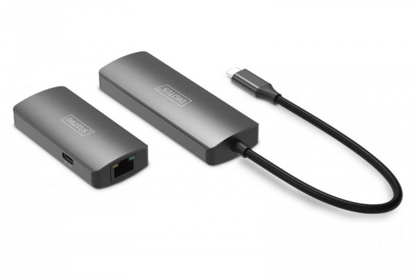 Digitus Extender wideo 4K (USB-C – HDMI), 30 m