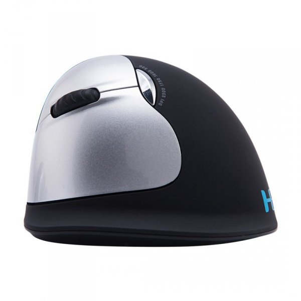 R-Go Tools Ergonomiczna mysz R-Go HE mysz rozmiar duży, leworęczna, bezprzewodowa, czarna