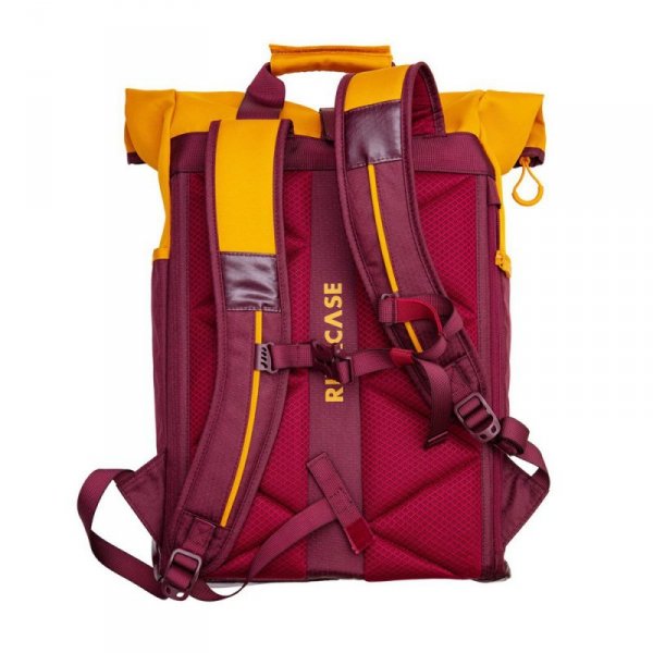 Plecak na laptop 15.6&quot; 25L Rivacase 5321 bordowo-żółty