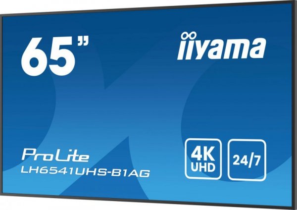 Monitor IIYAMA 164,0 cm (65&quot;) LH6541UHS-B1AG 16:9 3xHDMI+USB IPS