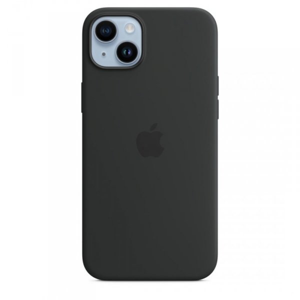 Silikonowe etui Apple z MagSafe Midnight Black, do iPhone 14 Plus