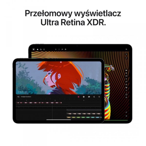 Apple iPad Pro 5G Apple M TD-LTE & FDD-LTE 2 TB 27,9 cm (11&quot;) 16 GB Wi-Fi 6E (802.11ax) iPadOS 17 Czarny