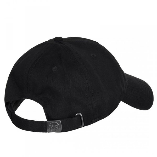 Buff Solid Black Czapka z daszkiem Bawełna, Poliester