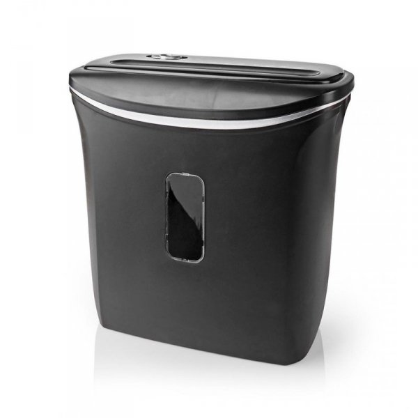 Niszczarka do papieru Nedis 12l DIN P-4 190W Czarna