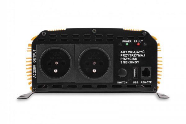 VOLT PRZETWORNICA VOLT POLSKA SINUS PLUS 1200 12V / 230V 600/1200W