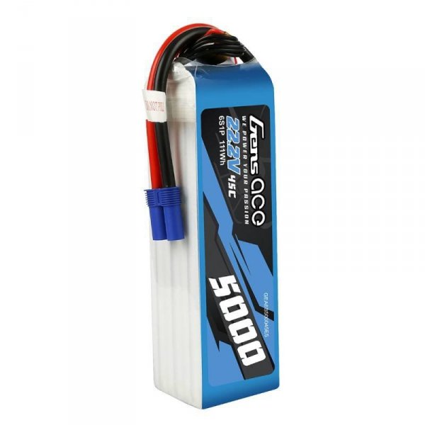 Akumulator Gens Ace 5000mAh 22.2V 45C 6S1P