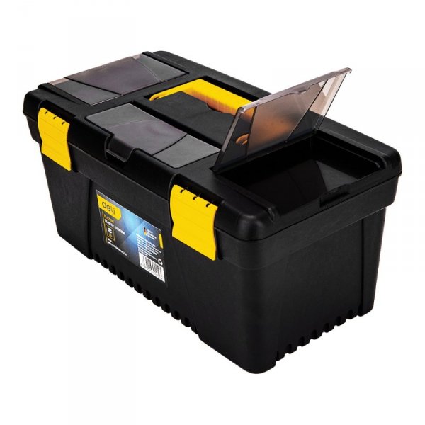 Skrzynka narzędziowa Deli Tools EDL432417, 15&#039;&#039; (zółta)