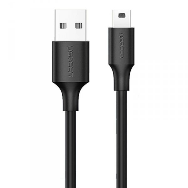 Kabel USB do Mini USB UGREEN US132, 0.25m (czarny)