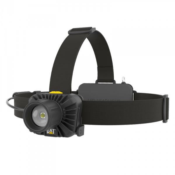 Latarka LED 800 lumenów - czołówka LED CAT CT4305