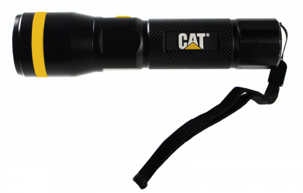 Latarka LED 300 lumenów - latarka zoom CAT CT2500
