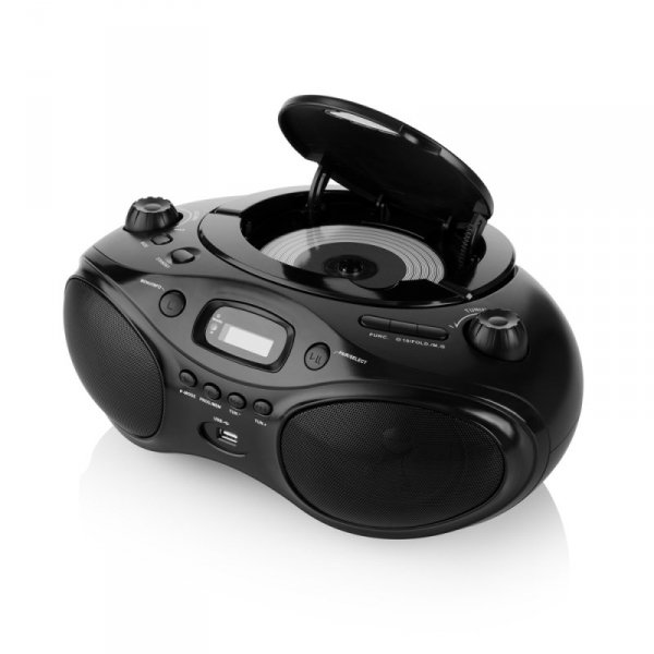 Radioodtwarzacz CD JVC RD-E661B-DAB czarny Bluetooth Tuner FM