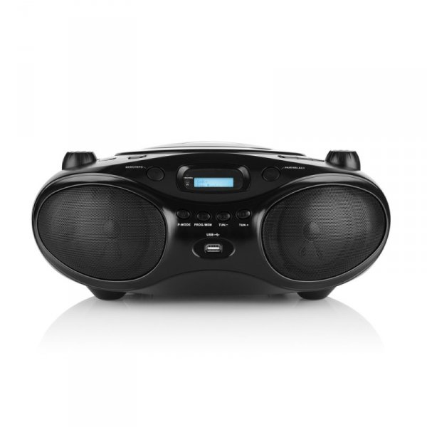 Radioodtwarzacz CD JVC RD-E661B-DAB czarny Bluetooth Tuner FM