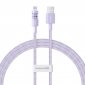 Kabel Baseus Gem 2.4A 1m (fioletowy) 