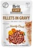 BRIT Care Fillets in Gravy filety z kaczką w sosie - mokra karma dla kota - 85 g 