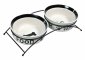 TRIXIE Miski ceramiczne na stojaku Eat on Feet 24641 