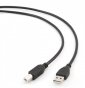 Kabel GEMBIRD CCP-USB2-AMBM-10 (USB 2.0 typu A M - USB 2.0 typu B M; 3m; kolor czarny) 