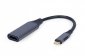 GEMBIRD ADAPTER USB TYP-C DO HDMI NA KABLU SZARY, 15CM 