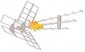 Antena kierunkowa Televes DAT BOSS 700 MIX T-Force, ref. 149422 k.48 (worek) 