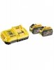Zestaw zasilacjący DeWALT DCB118X2 szybka ładowarka DCB118 XR 18V + 2x DCB547 9.0Ah 