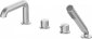 Bateria wannowa 4-otworowa z zestawem prysznicowym BQS_F14M 5907650818496 