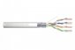 Digitus Kabel instalacyjny kat.5e, F/UTP, Eca, AWG 24/1, PVC, 305m, szary, karton 