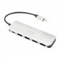Digitus 4-portowy hub USB Type-C™ (USB 3.0) + PD 